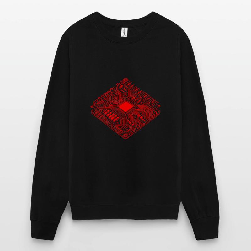 CPU anatomique et PCB - Cool Computer Scientists Sweat-shirt Unisexe