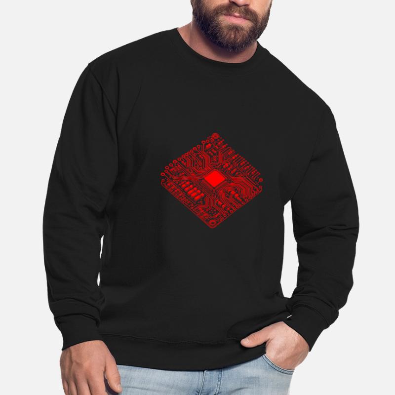 CPU anatomique et PCB - Cool Computer Scientists Sweat-shirt Unisexe