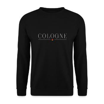 Cologne, Allemagne T-shirt élégance - Sweat-shirt Unisexe - noir - Devant - Alina (178cm) & Michal (187cm)