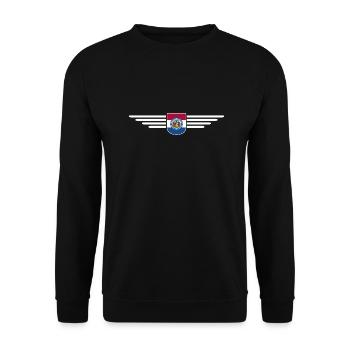 Missouri Fan T-Shirt – Must-Have pour les fans ! - Sweat-shirt Unisexe - noir - Devant - Alina (178cm) & Michal (187cm)