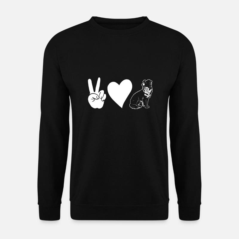 Border Collie - Unisex Pullover - Schwarz