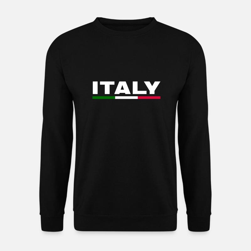 Italy - Unisex Pullover - Schwarz