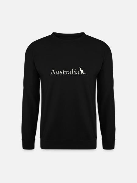 Australia - Kangaroo - Unisex Sweatshirt - black