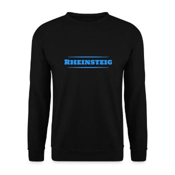 Rheinsteig - Unisex Pullover - Schwarz - Vorne - Alina (178cm) & Michal (187cm)