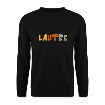 LAUTER - Unisex Pullover - Schwarz - Vorne - Alina (178cm) & Michal (187cm)