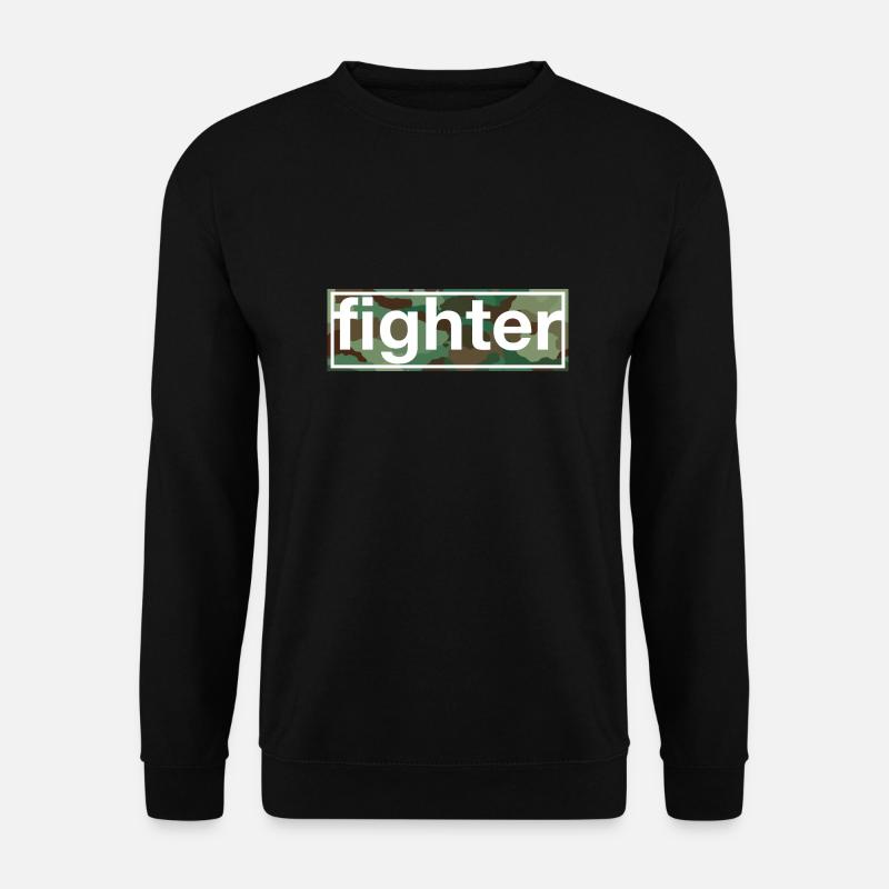 fighter - Unisex Sweatshirt - black
