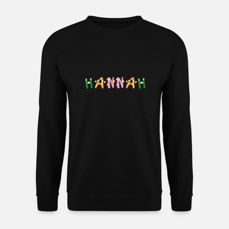 Hannah - Unisex Pullover - Schwarz