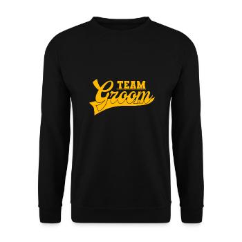 Mariage - Mariée - Marié - Mariée - Mariée - JGA - Sweat-shirt Unisexe - noir - Devant - Alina (178cm) & Michal (187cm)