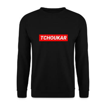 Tchoukar Grenoble Homme - Sweat-shirt Unisexe - noir - Devant - Alina (178cm) & Michal (187cm)
