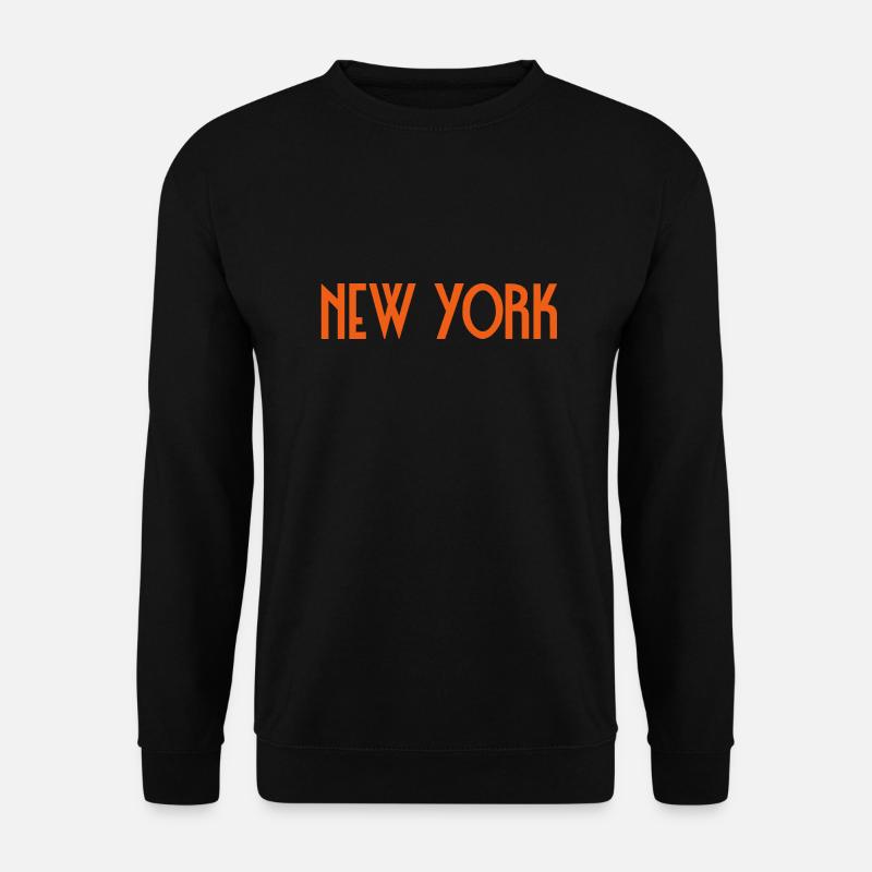New York - Unisex Pullover - Schwarz