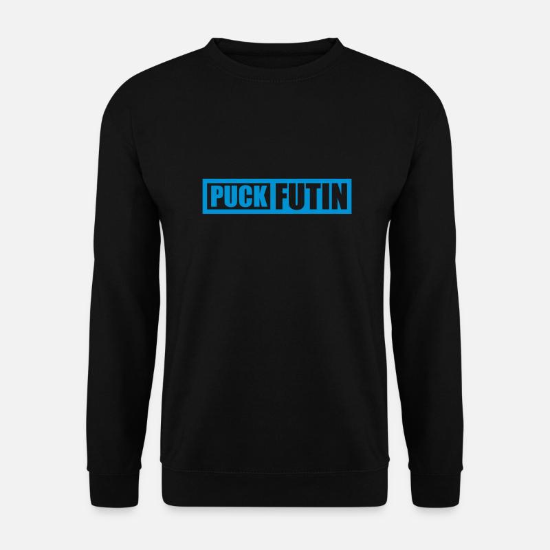 Conception du logo Puck Futin - Sweat-shirt Unisexe - noir