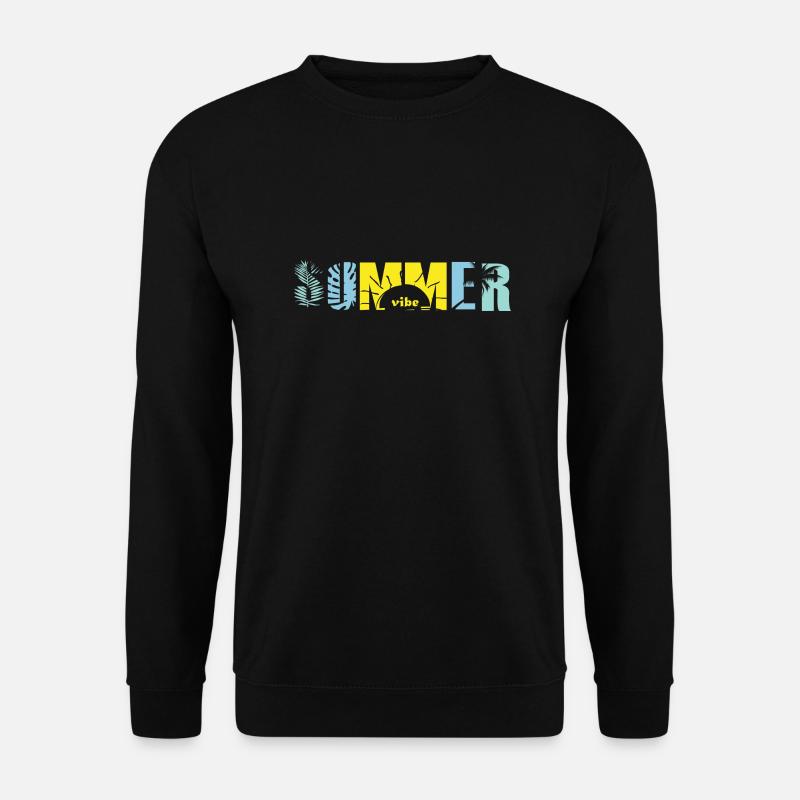 SOMMERSTIMMUNG - Unisex Pullover - Schwarz