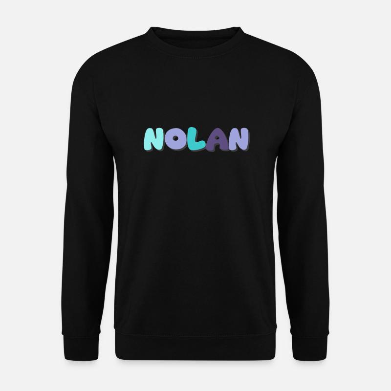 Name - Nolan - Unisex Sweatshirt - black