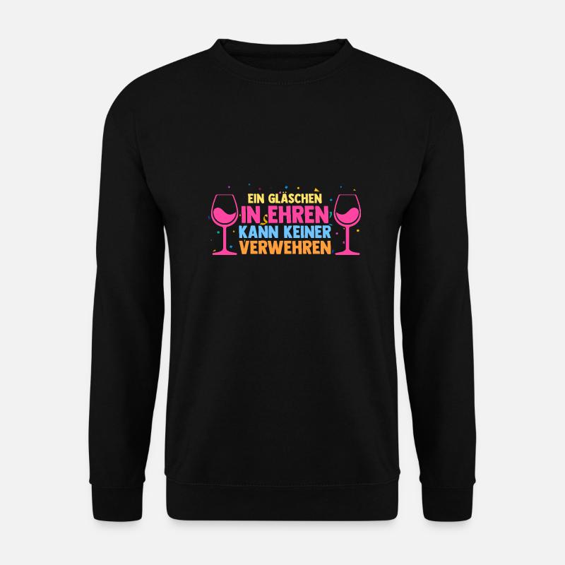 Costume de carnaval Carnaval - Sweat-shirt Unisexe - noir