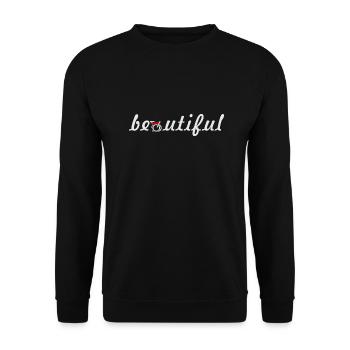 CHAINSTORY X Brompton Beautiful - Unisex Sweatshirt - black - Front - Alina (178cm) & Michal (187cm)