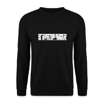 Schwarzwildbracke Geschenk Jäger Jagd Wildschwein - Unisex Pullover - Schwarz - Vorne - Alina (178cm) & Michal (187cm)