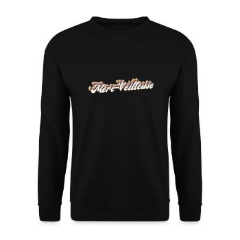 mère-veilleuse vintage - Sweat-shirt Unisexe - noir - Devant - Alina (178cm) & Michal (187cm)
