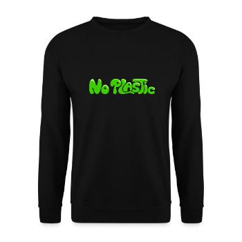 Avoid - Unisex Sweatshirt - black - Front - Alina (178cm) & Michal (187cm)