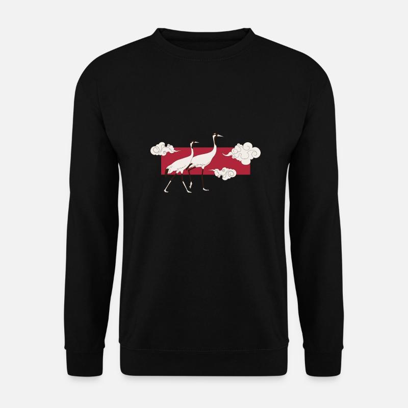 Kunst Japans - Japanische Kunst - Unisex Pullover - Schwarz