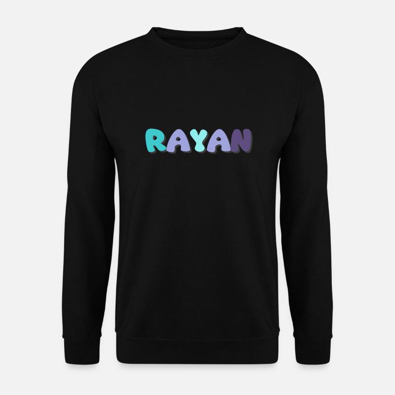 Name - Rayan - Unisex Pullover - Schwarz