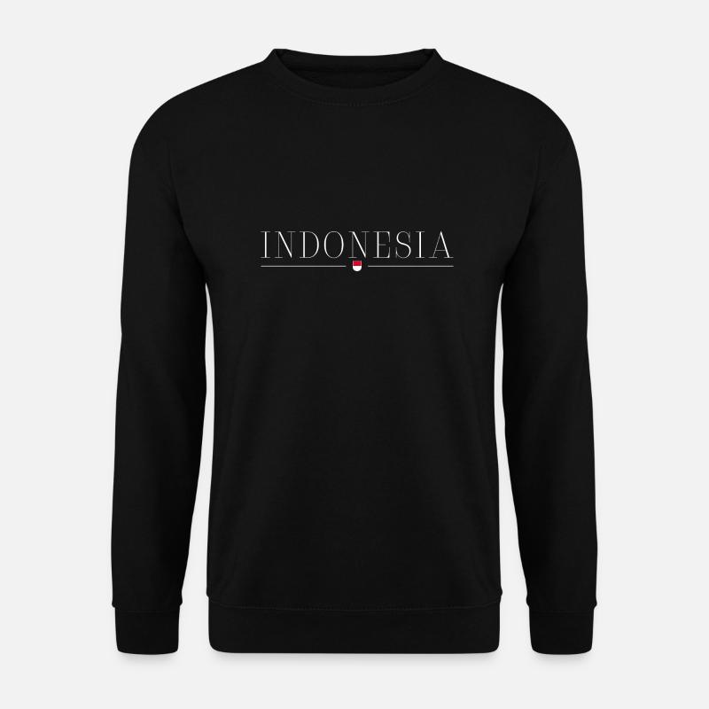 Ich liebe Indonesien - Unisex Pullover - Schwarz