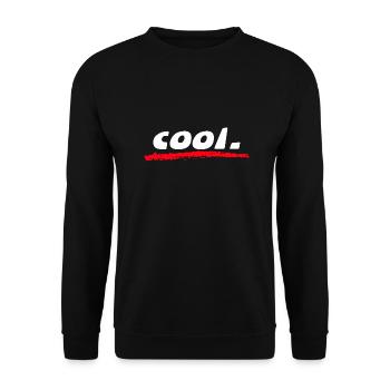 cool coole cooler - Unisex Pullover - Schwarz - Vorne - Alina (178cm) & Michal (187cm)