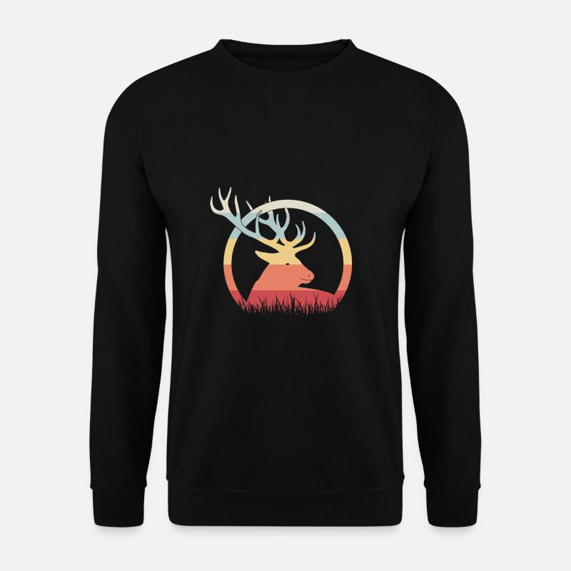 Deer - Unisex Sweatshirt - black