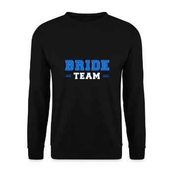 Zaumzeug Team Blau W - Unisex Pullover - Schwarz - Vorne - Alina (178cm) & Michal (187cm)