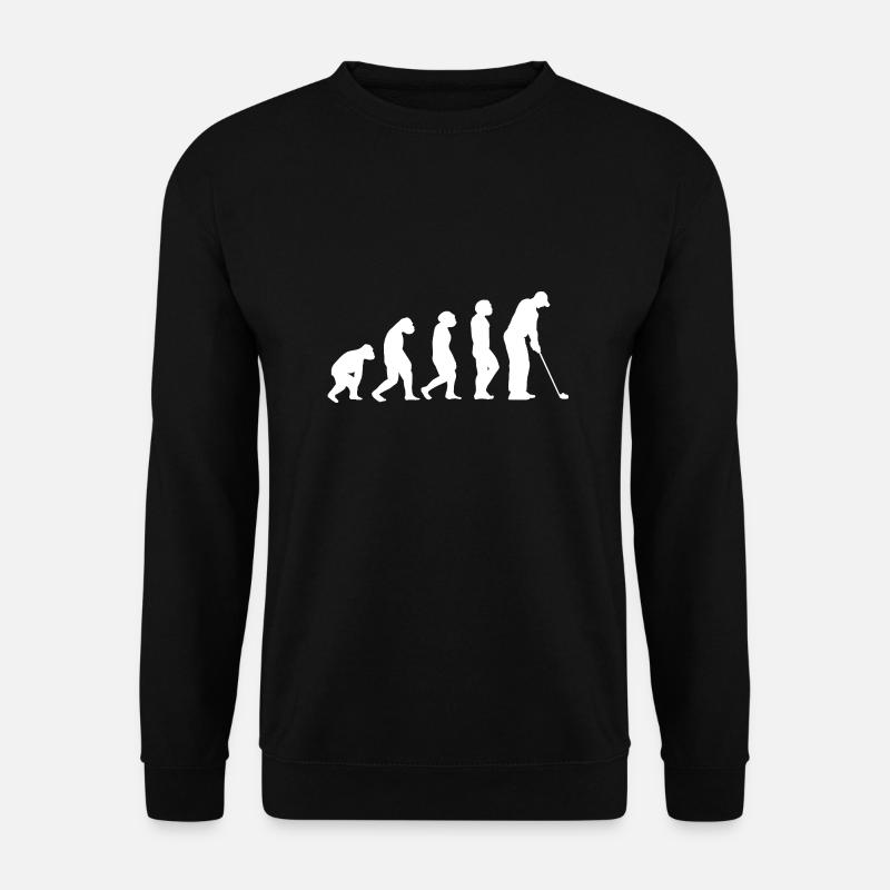 Golfer Evolution Golf - Unisex Sweatshirt - black