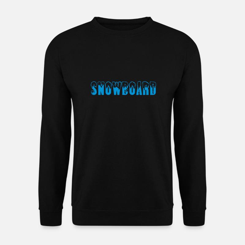 Snowboard - Unisex Pullover - Schwarz