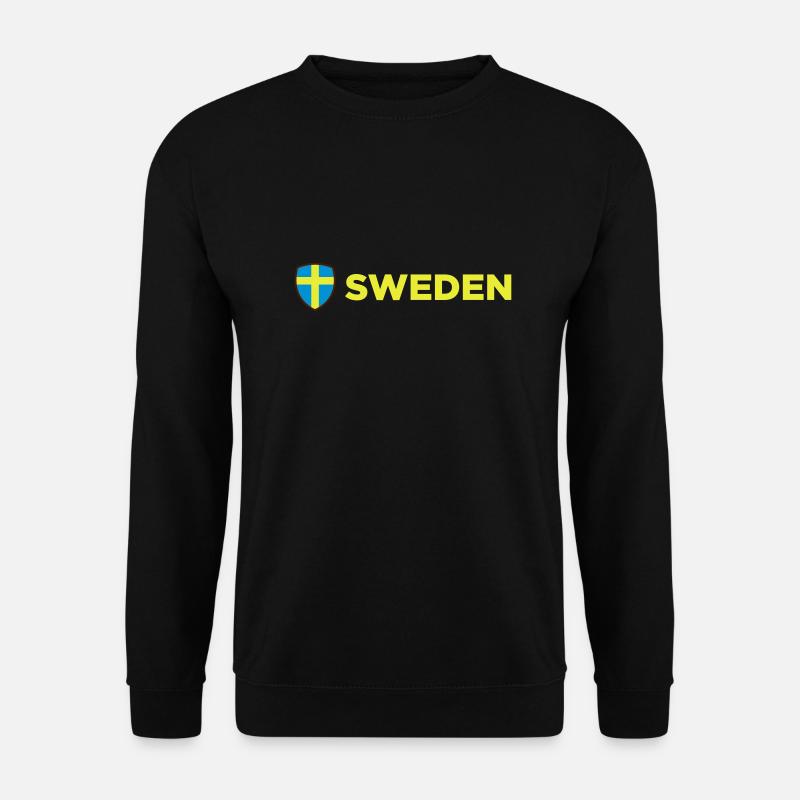 Nationalflagge von Schweden - Unisex Pullover - Schwarz