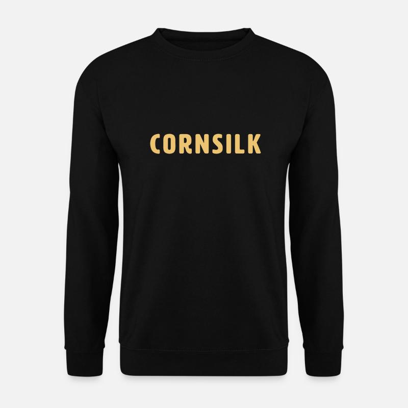 Cornsilk - Unisex Pullover - Schwarz