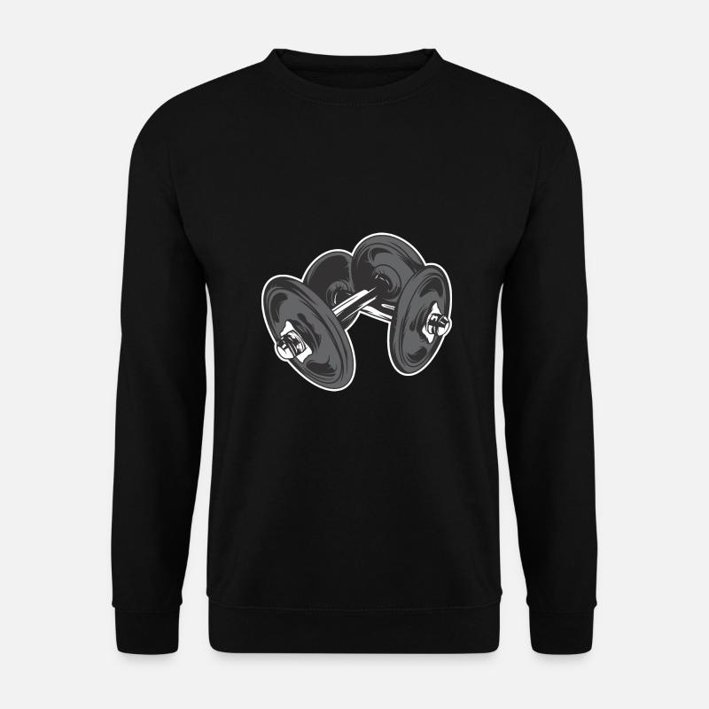 Dumb bells - Unisex Sweatshirt - black