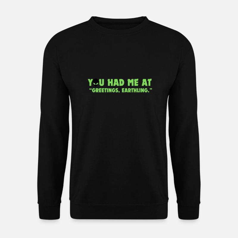 Vous m’avez eu à... - Sweat-shirt Unisexe - noir