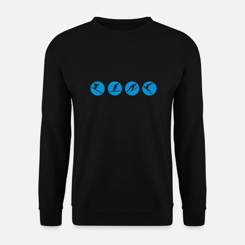 ski jumper - Unisex Sweatshirt - black