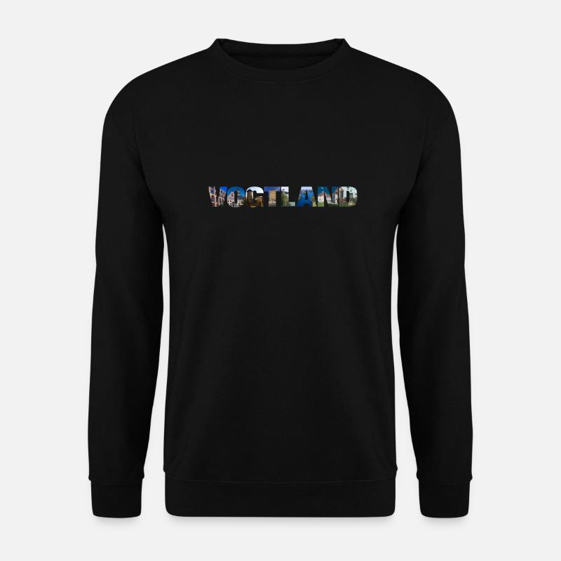 Vogtland Sachsen Urlaub - Unisex Pullover - Schwarz