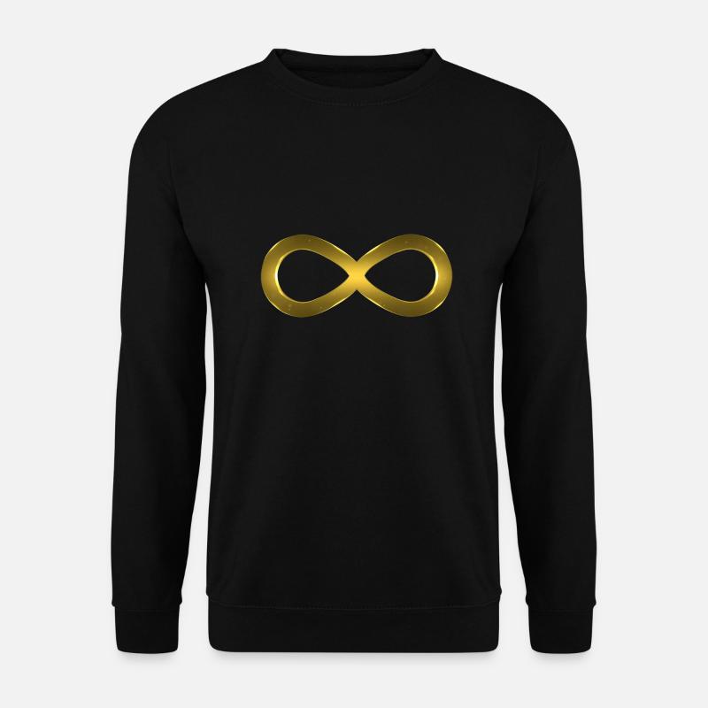 infinite infinity - Unisex Sweatshirt - black