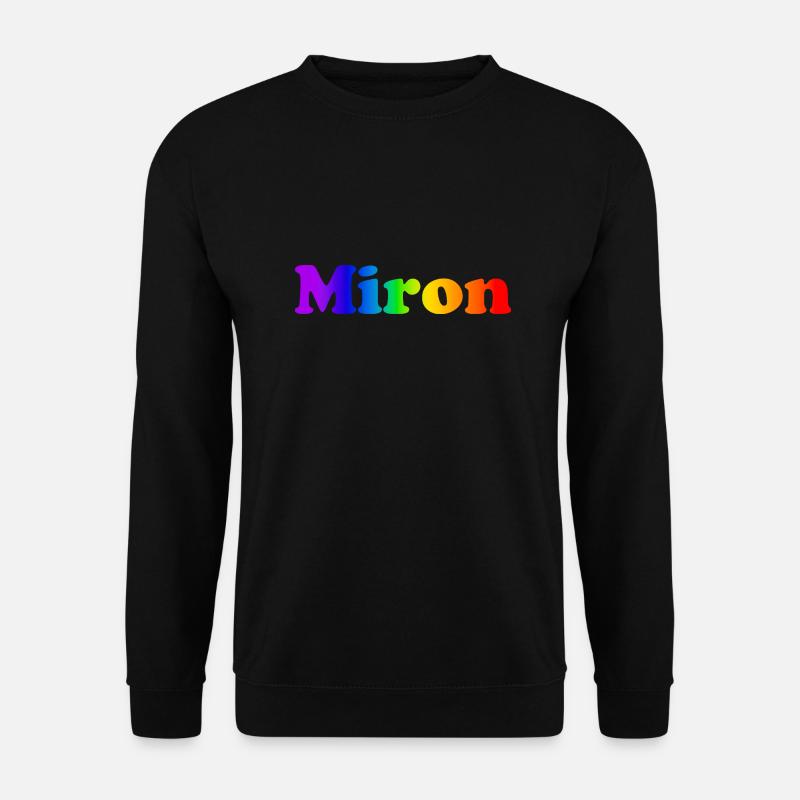 Miron - Unisex Sweatshirt - black