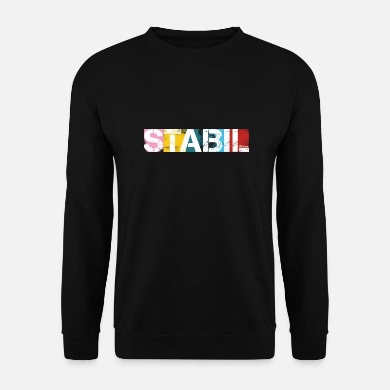 Stabil - Unisex Pullover - Schwarz