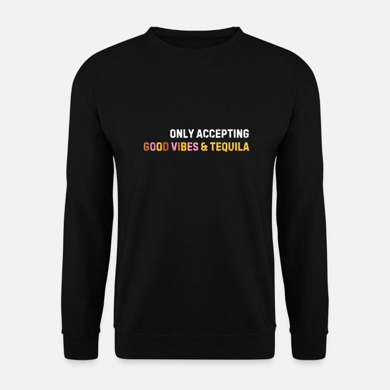 Only accepting - Unisex Sweatshirt - black