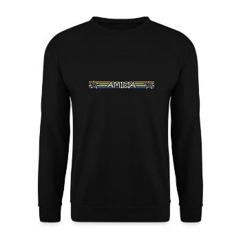 Cadeau pour Amilia - Sweat-shirt Unisexe - noir - Devant - Alina (178cm) & Michal (187cm)