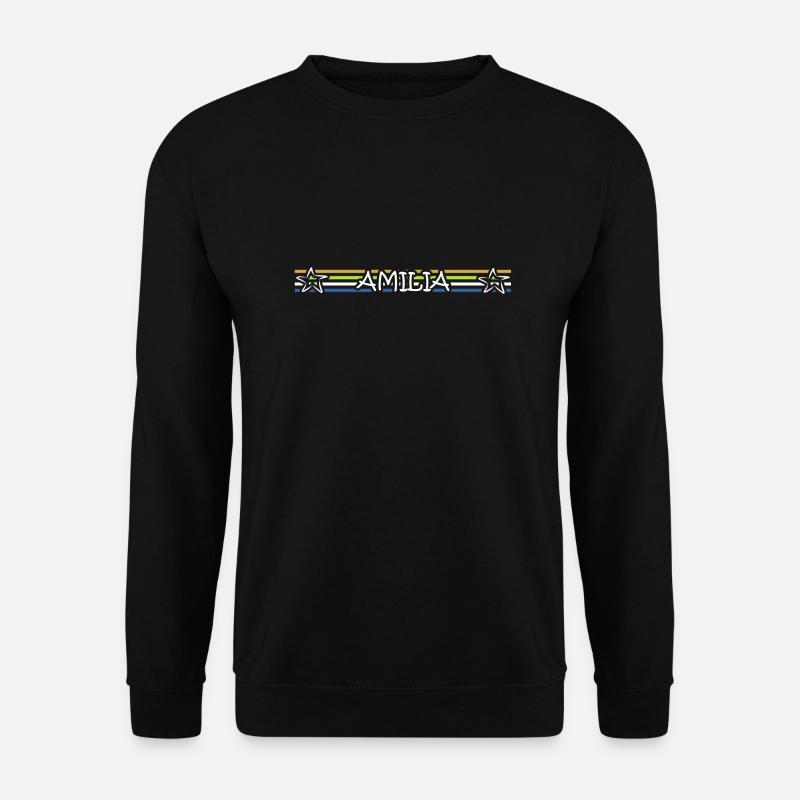 Geschenk für Amilia - Unisex Pullover - Schwarz