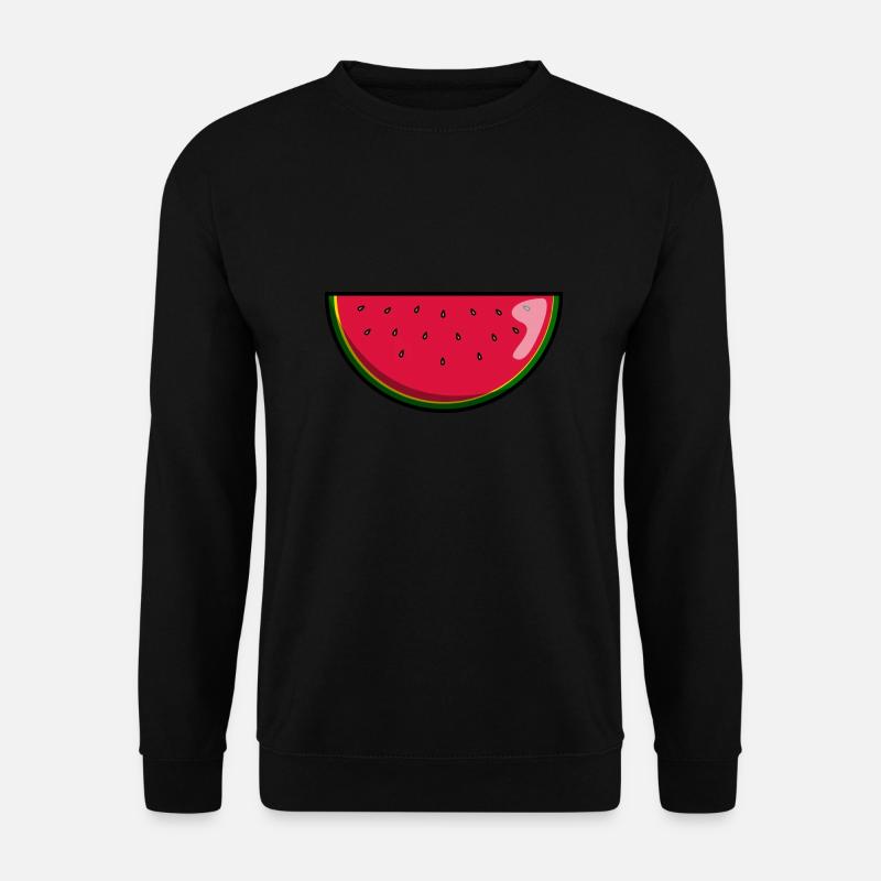 Melone Frucht - Unisex Pullover - Schwarz