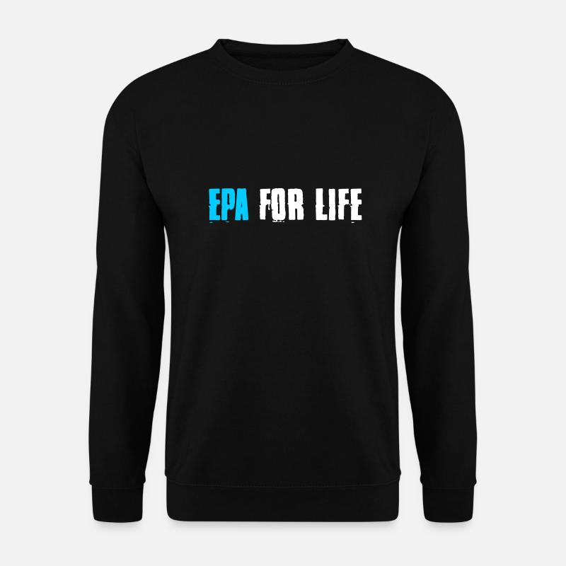 Epa fürs Leben - Unisex Pullover - Schwarz