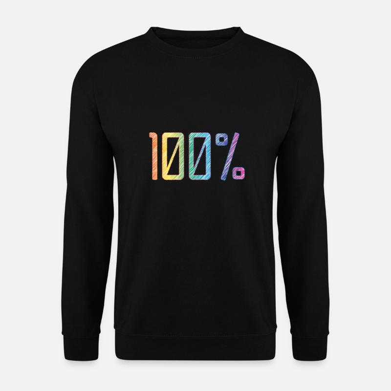 100 % - Unisex Pullover - Schwarz