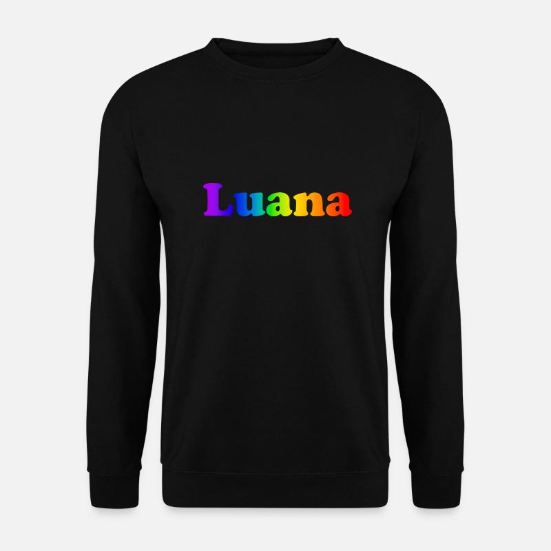 Luana - Unisex Pullover - Schwarz