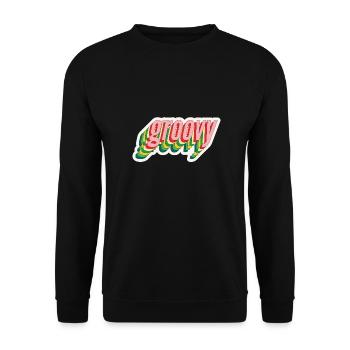 Groovy Groove Music - Sweat-shirt Unisexe - noir - Devant - Alina (178cm) & Michal (187cm)