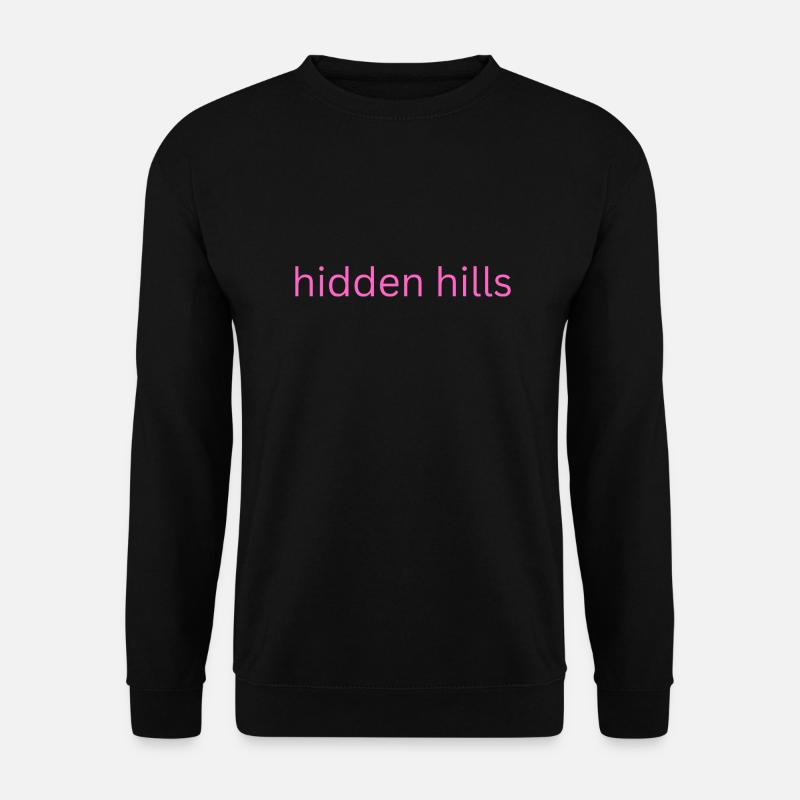 hidden hills 5 - Unisex Pullover - Schwarz