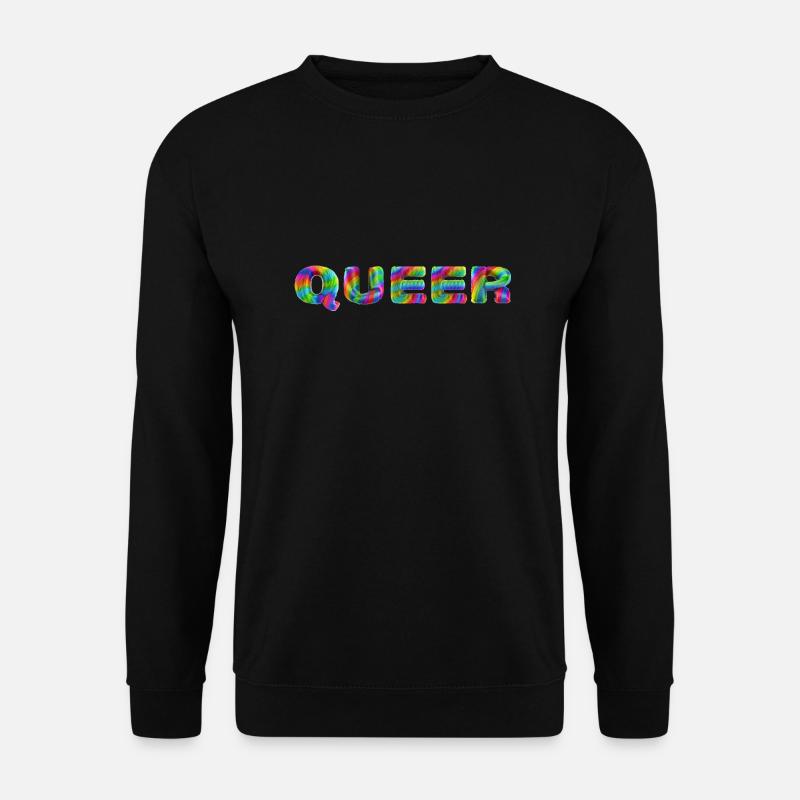 Queer - Unisex Pullover - Schwarz
