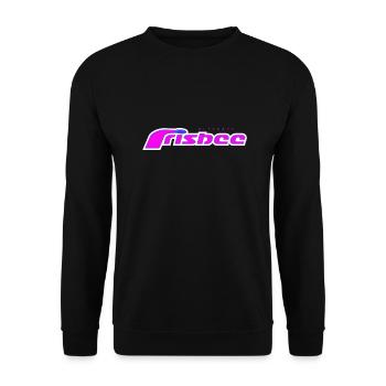 Frisbee Violet Ultime - Sweat-shirt Unisexe - noir - Devant - Alina (178cm) & Michal (187cm)